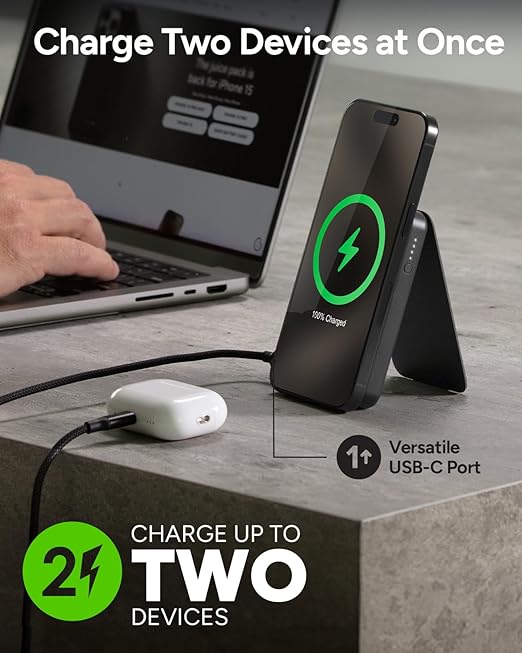 Bateria Magnética Inalámbrica MOPHIE 5000mAh  
