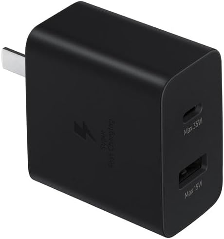 [118223] Samsung Adaptador 35W PD (EP-TA220) USB-C, USB-A  (Negro)