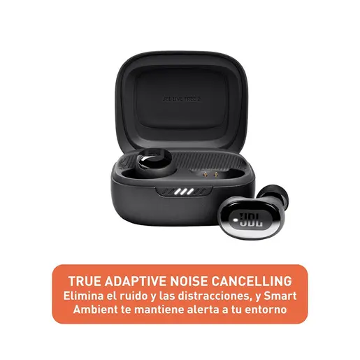 [118928] AUDIFONOS JBL BLUETOOTH LIVEFREE2 TWS (Negro)