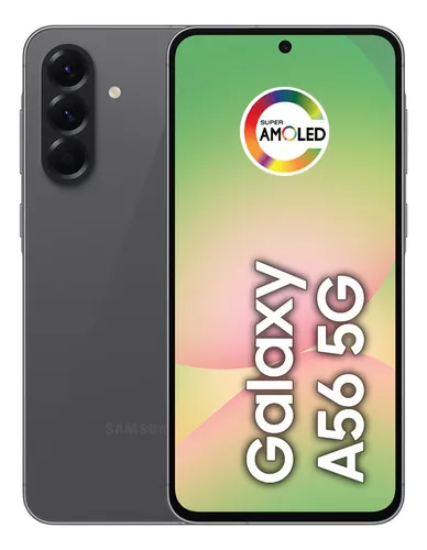 [703012] CELULAR SAMSUNG GALAXY A56 5G [SM-A566E/DS] 12/256GB TPA (Negro)
