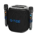 BOCINA G-TIDE THUNDERBASS CON 2 MICROFONOS SERIE