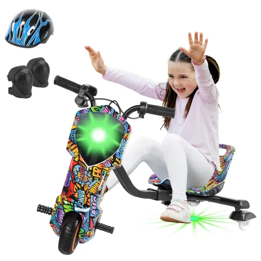 Triciclo Eléctrico Honey Whale MZ008 (Multicolor)