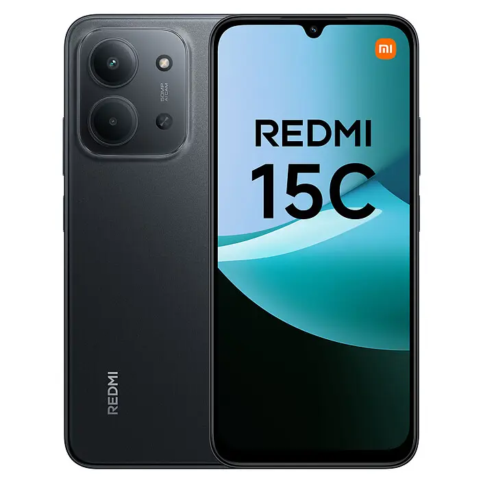 [703367] CELULAR REDMI 15C [25078RA3EL] 4GB/128GB PAYJOY ACCESS HORMIK (Negro)