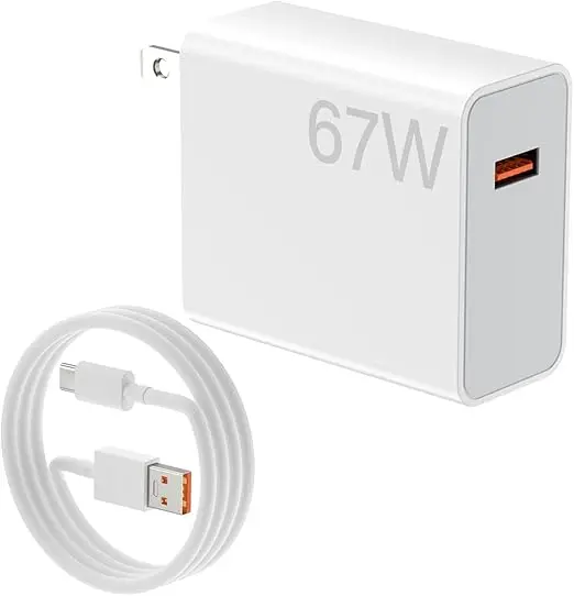 Cargador Original Xiaomi 67W USB A Tipo C