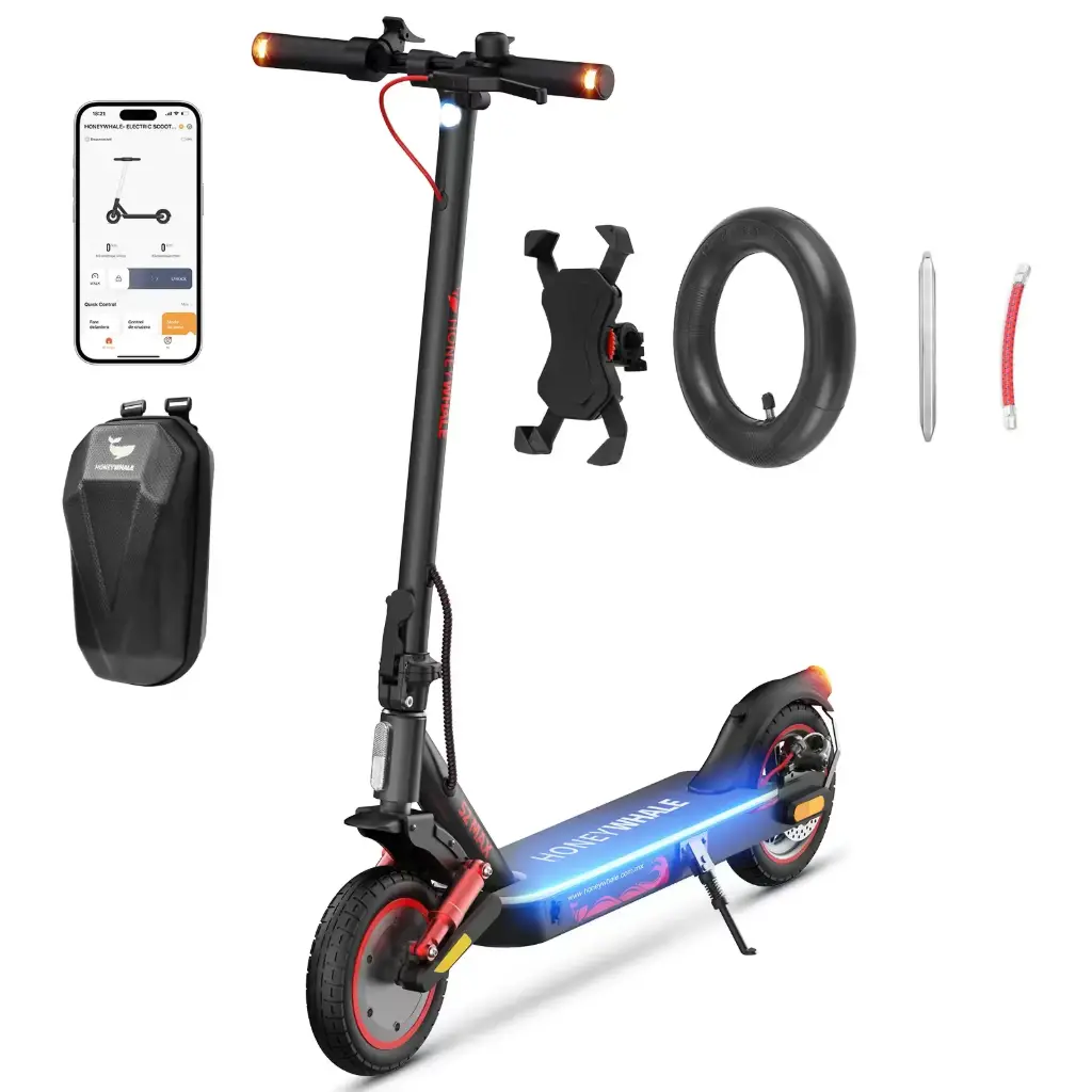 Scooter Eléctrico HoneyWhale S2 MAX (Negro)