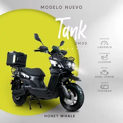 Moto Eléctrica HoneyWhale Tank DM05