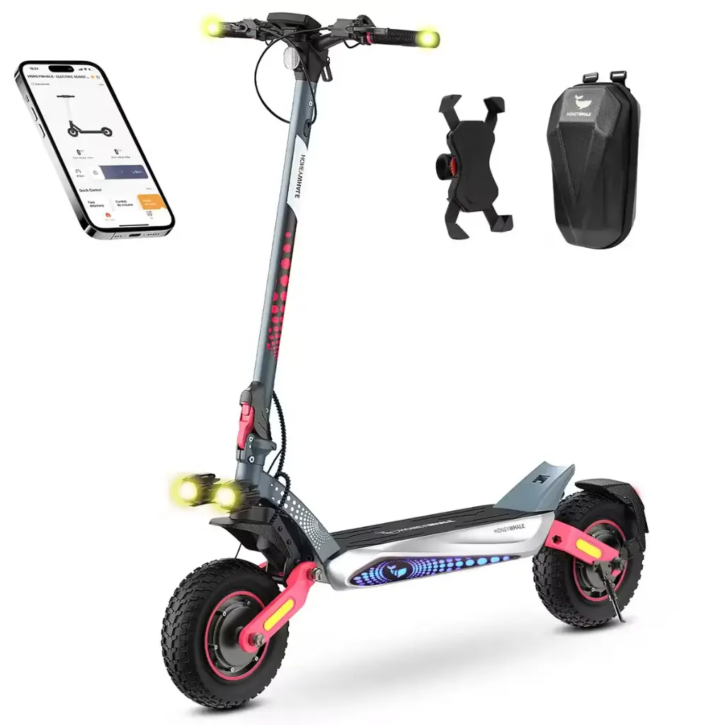 Scooter Eléctrico Honeywhale T8 MAX (Amarillo)