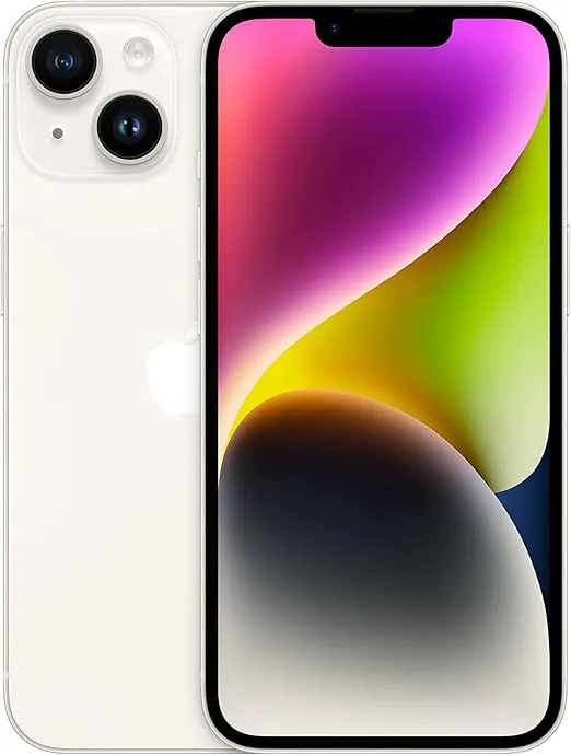 iPhone 14 [A2884] 6GB/128GB Solo eSim (Iniciados) (Blanco)