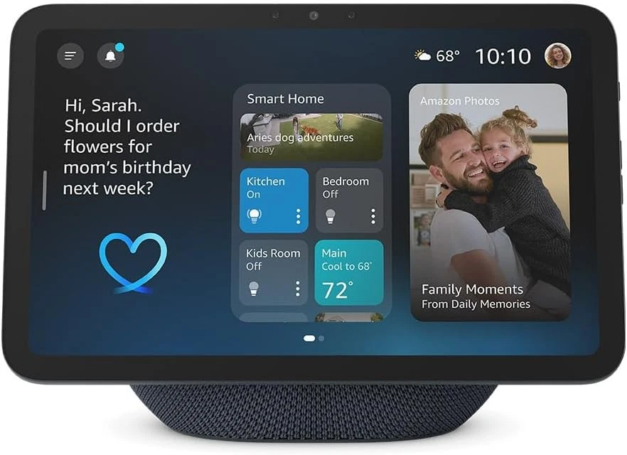 Alexa Echo Show 8 (4ª Generación) [MD6NE4] NOM (Negro)