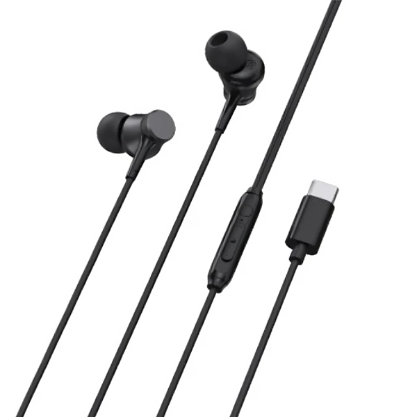 [130246] AUDÍFONOS ALÁMBRICOS TIPO C G-TIDE CW02 (Negro)