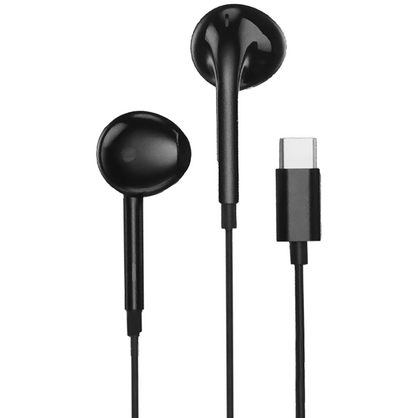 [130576] AUDÍFONOS ALÁMBRICOS TIPO C G-TIDE CW01 (Negro)