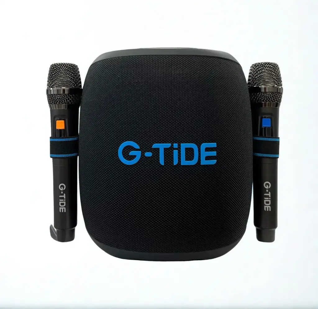 BOCINA G-TIDE THUNDERBASS CON 2 MICROFONOS