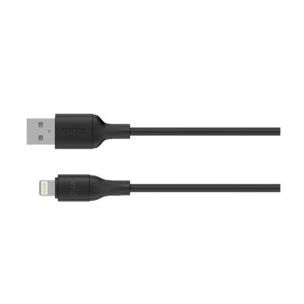 CABLE G-TIDE PB102-2 USB-A A LIGHTNING 1M (Negro)