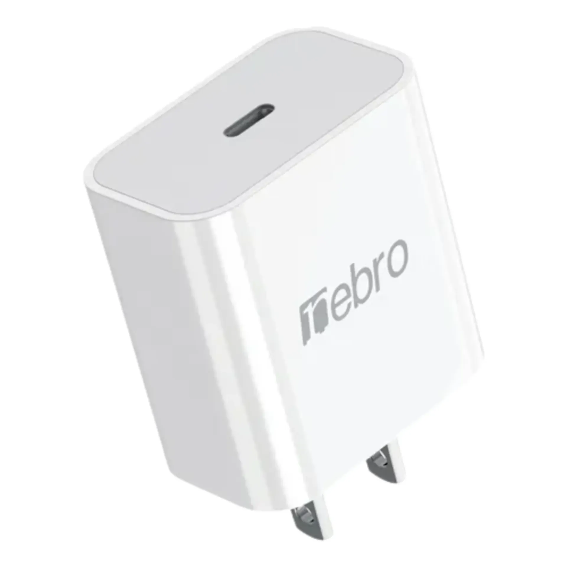 [113059] CARGADOR PDC NEBRO VGA-201 CUBO 20W SIN CABLE (Blanco)