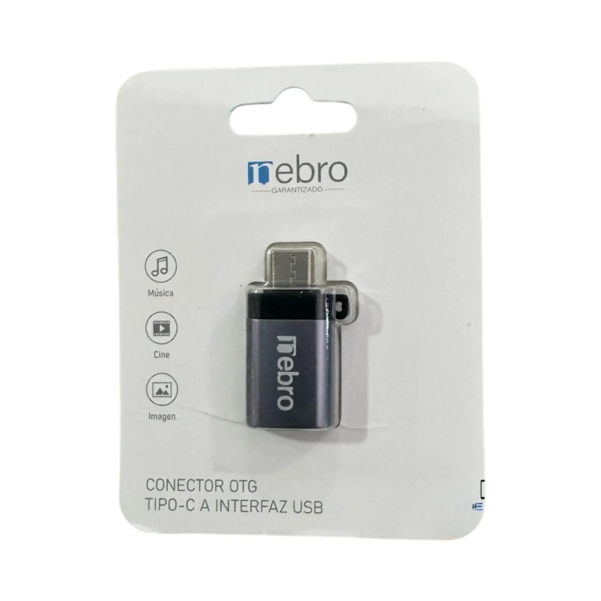 CONECTOR OTG NEBRO WAT-091 TIPO-C A INTERFAZ USB-A