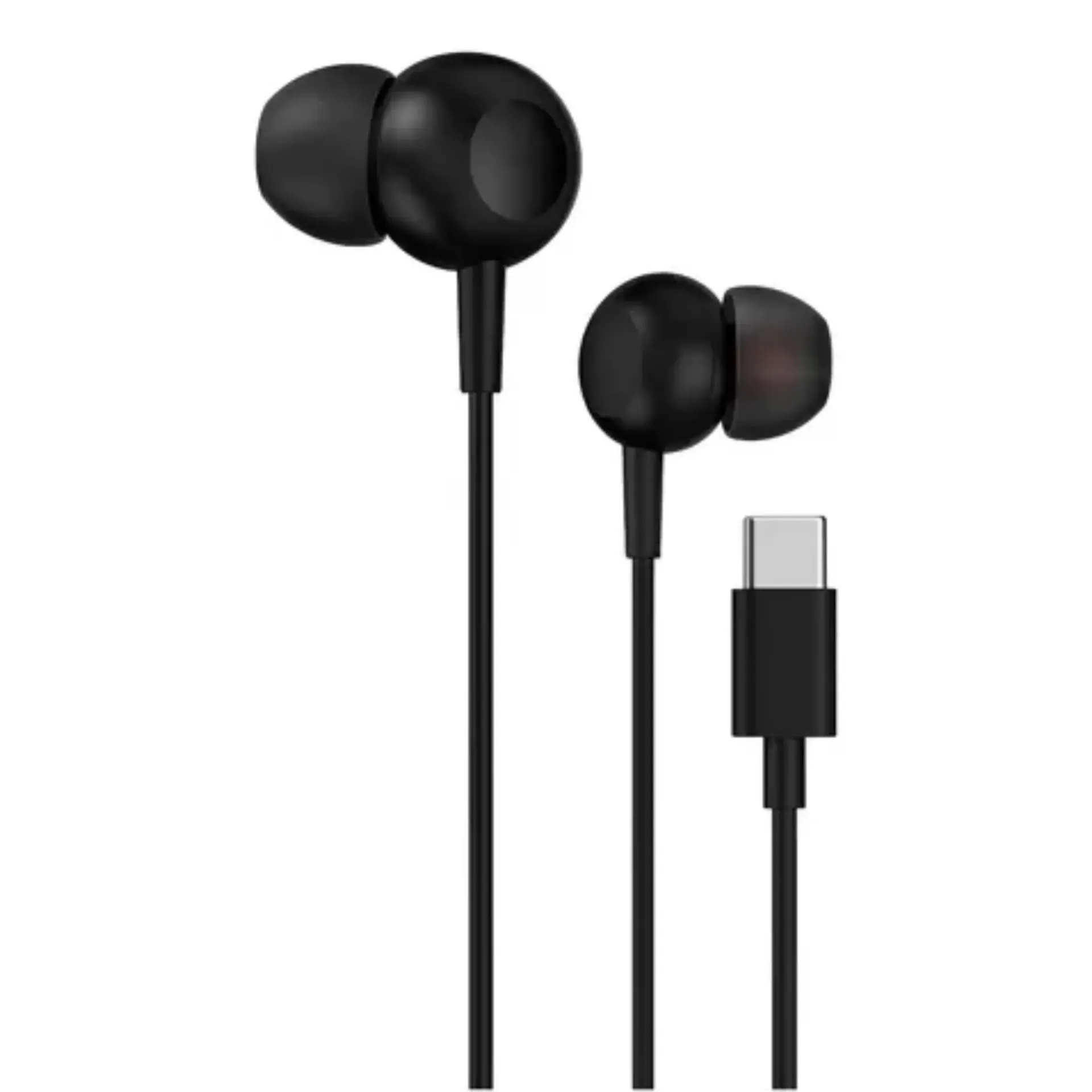 [131105] AUDIFONOS ALAMBRICOS NEBRO WJ-009 TIPO-C (Negro)