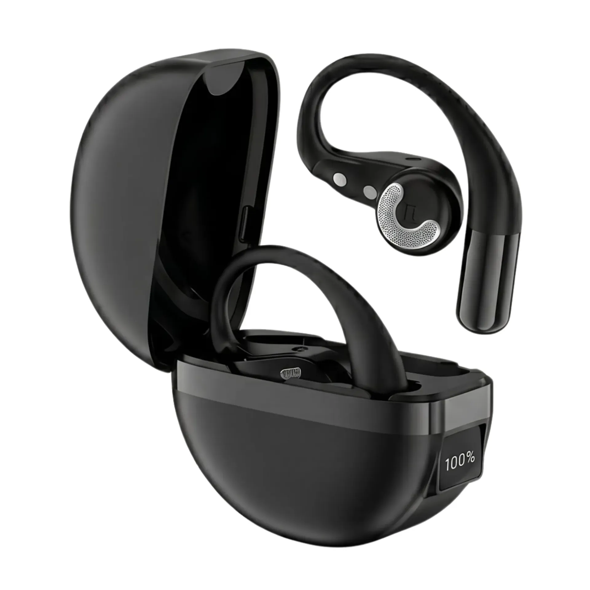[131413] MANOS LIBRES NEBRO WE-506 V5.4 PUERTO DE CARGA TIPO-C 40MAH (Negro)