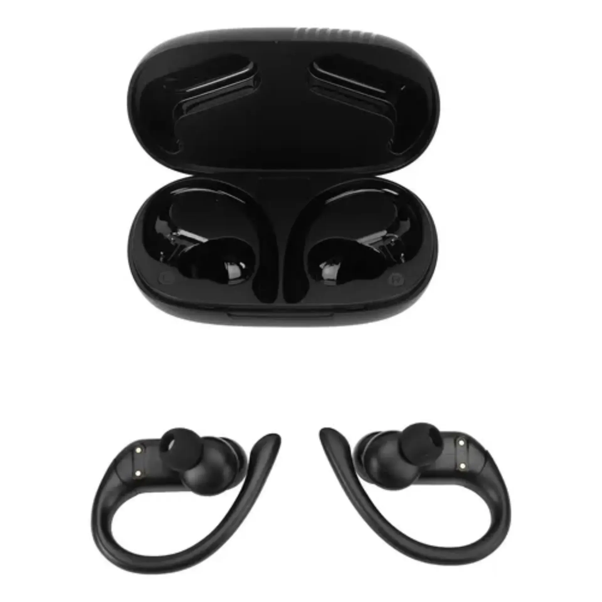 [122407] MANOS LIBRES NEBRO WE-507 V5.4 40MAH GANCHO PARA LA OREJA (Negro)