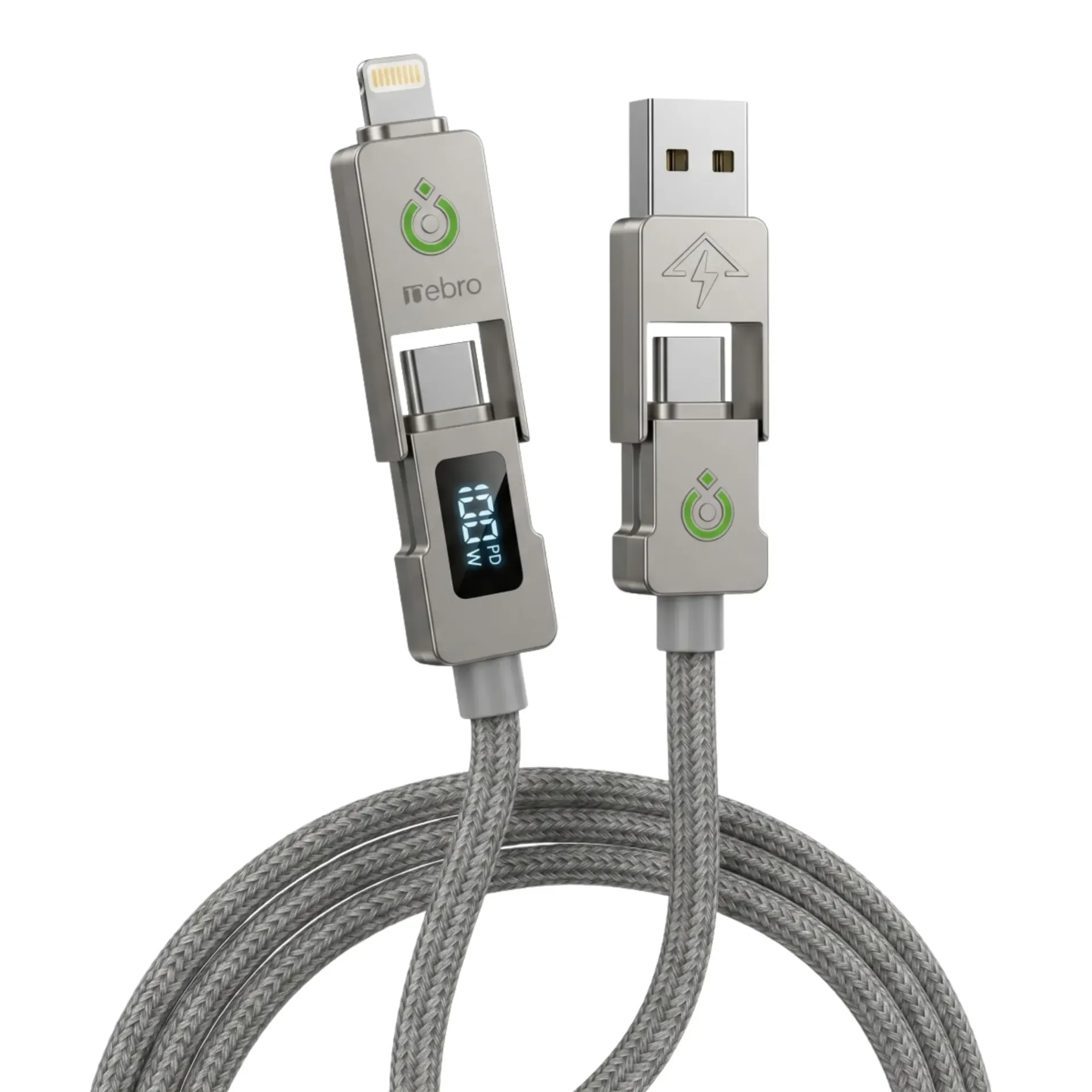 CABLE NEBRO WD-315 DATOS 4 EN 1 240W 1.2M