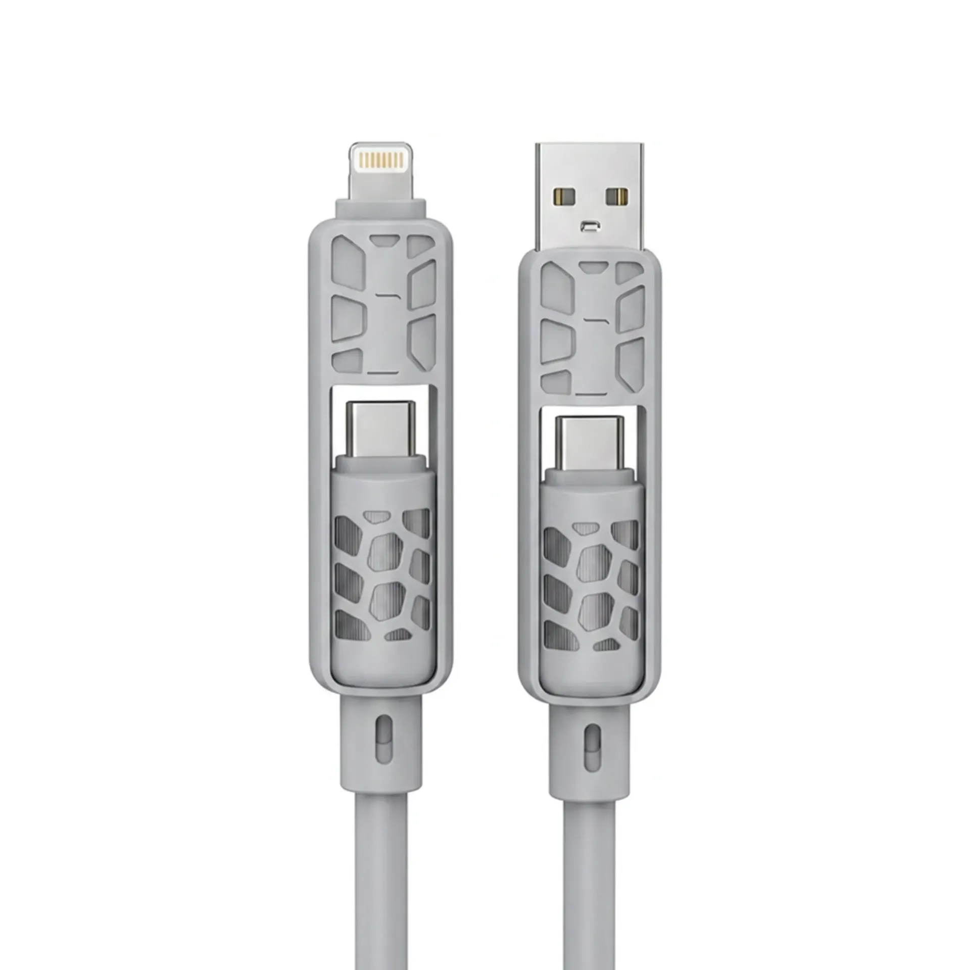 CABLE NEBRO WD-316 CARGA RAPIDA 4 EN 1 240W 1.2M