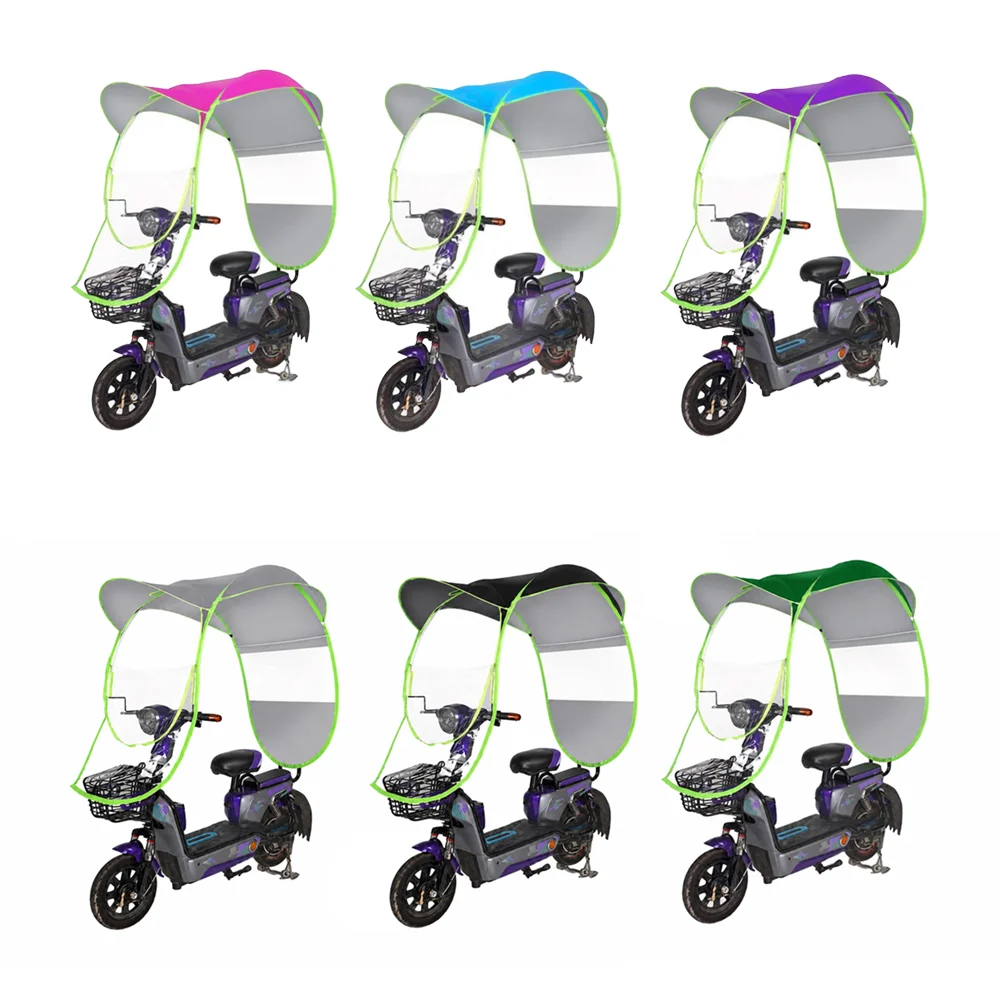 [128099] TOLDO PLEGABLE PARA MOTOCICLETA CSCY-003 AJUSTABLE E IMPERMEABLE COLORES VARIOS