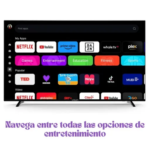 [1700249] QTOUCH Smart TV 32" LED HDTV WHALE OS [QW32Dyh] NOM 